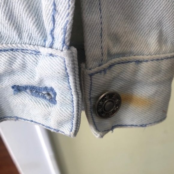 Unisex Vintage Def Leppard Jean Jacket - Picture 11 of 13